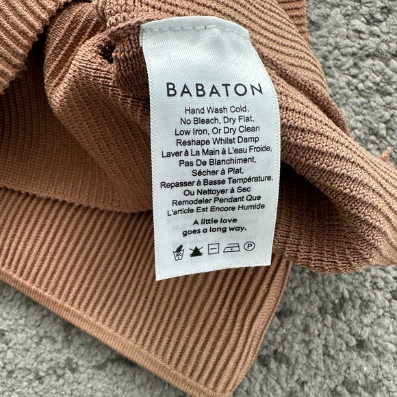 Aritzia  Babaton sculpt knit tube top - Picture 6 of 6